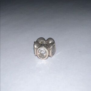 Pandora Oval Crystal Spacer Charm